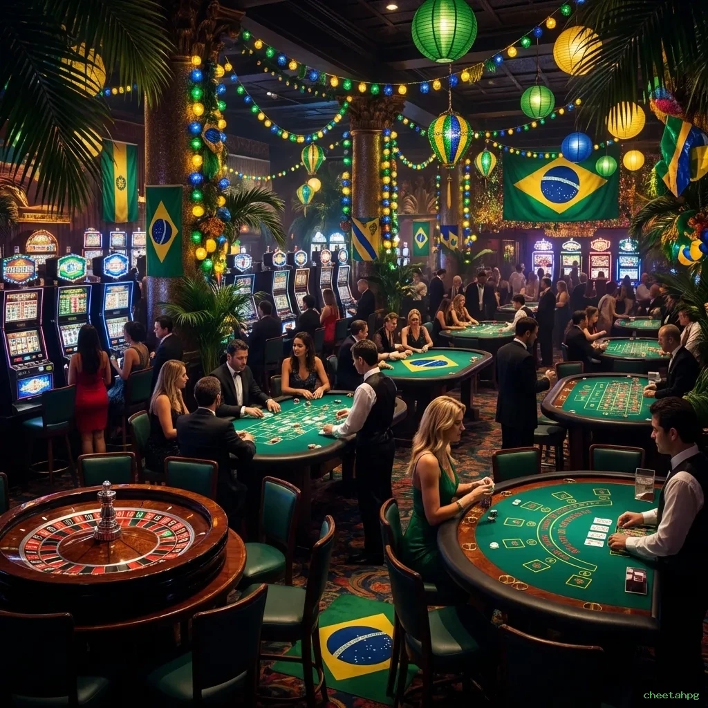 Cassino ao vivo da cheetahpg com dealers reais