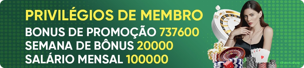 Programa VIP exclusivo da cheetahpg